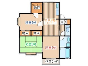 ファミリーハウスの物件間取画像